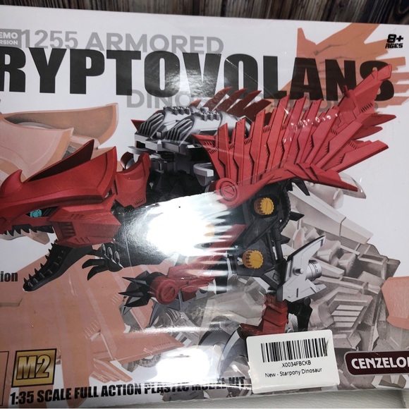 Cryptovolans Dinosaurs Automatic Walking Toy model robot Dino anime NEW sealed - Picture 7 of 9